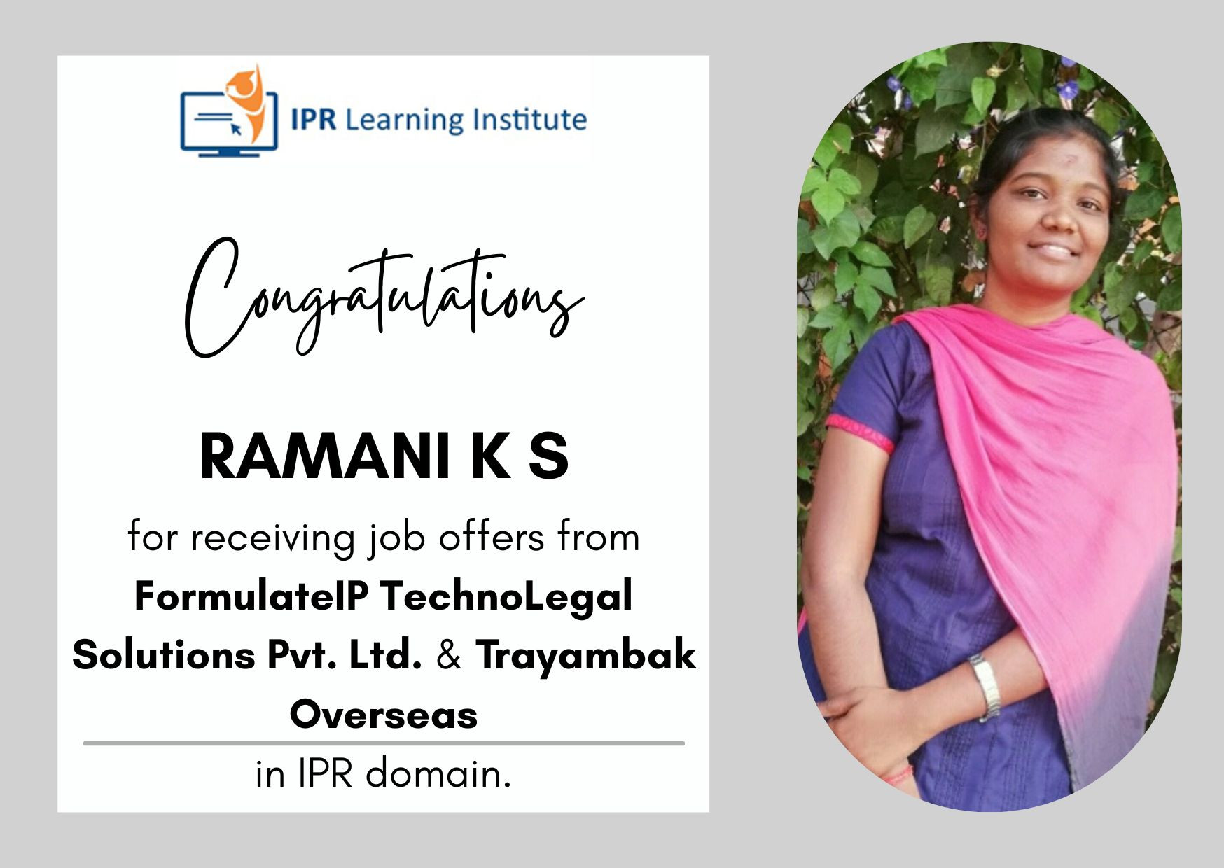 Ramani K S